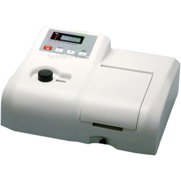 Single Beam Microprocessor UV-VIS Spectrophotometer